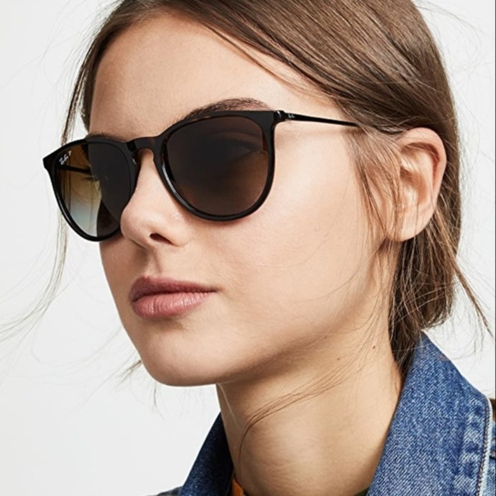 RAY BAN ERIKA TORTOISE SHELL SUNGLASSES